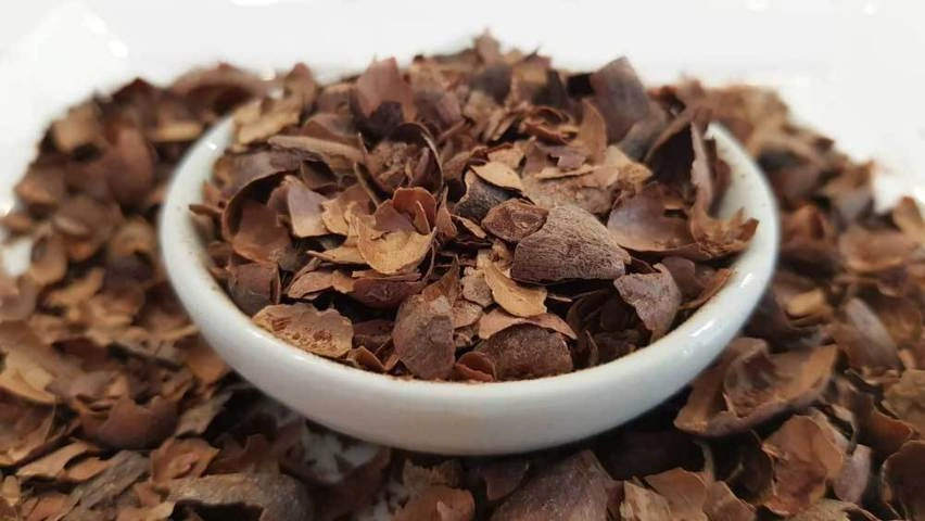 چای شکلاتی با پوست کاکائو